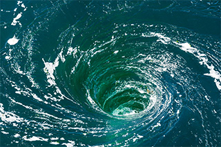 渦流のイメージ画像