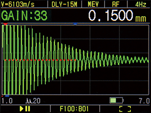 最大20エコーを同時に監視・処理する演算処理能力