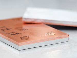 銅アルミクラッド材